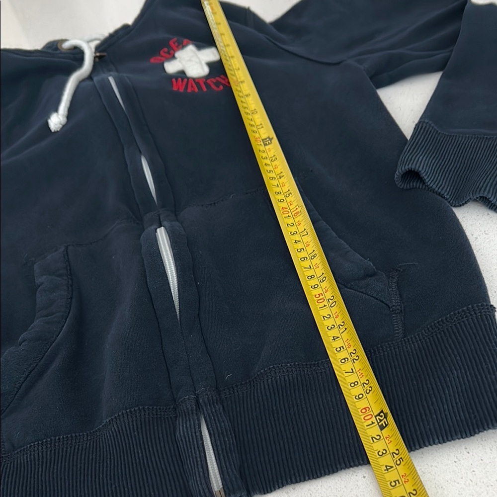 Hollister Navy Hoodie with Red Logo - Picture 8 of 8